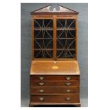 INLAID GEORGIAN SECRETARY (8