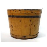 ENFIELD , MA MUSTARD PAINTED #2 BUCKET