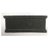 GREEN PAINTED STORAGE BOX