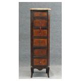 INLAID 6 DR CONTINENTAL /FRENCH LINGERIE CHEST
