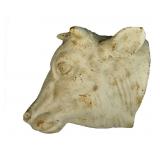 CAST IRON LIFE SIZED BULLS HEAD TRADE SIGN