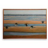 RUTH PORTER "MARYLAND MARSHES" OIL / CANVAS