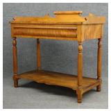 FIERCELY GRAINED TIGER MAPLE SERVER C.1835