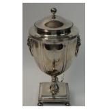 SHEFFIELD PLATED HOT WATER URN C. 1790