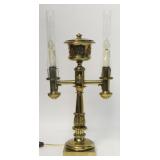 DOUBLE BRANCH ARGON LAMP (22 1/4" X 10 1/2" )