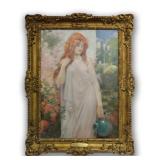 ROBERT FOWLER  "A GRECIAN MAID" O/CANVAS