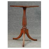 TIGER MAPLE CANDLESTAND IN OLD FINISH