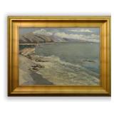 OIL/CANVAS "CALIFORNIA COAST" UNSIGNED