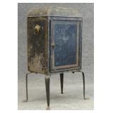 19THC. TOLE PLATE WARMER