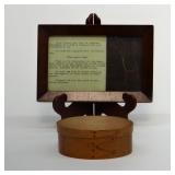 WASHINGTON SOFA THREAD & SHAKER OVAL BOX