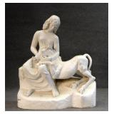 HEINZ WARNEKE 1895 - 1983 "LADY & THE UNICORN"