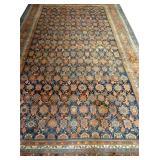 PALACE 19THC. ANTIQUE BIDJAR CARPET