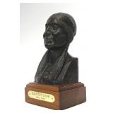 ADRIEN VOISIN BLACK FEET SQUAW, 1933 BRONZE