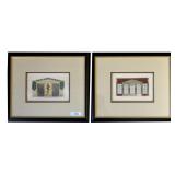PR OF ARCHITECTURAL PRINTS (7 1/4" X 10")