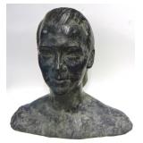 BRONZE BUST BY BORIS LOVET LORSKI (1894 - 1973)