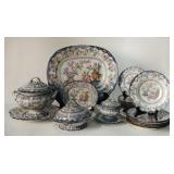 MID 19THC. NEW STONE "POONAH" PATTERN CHINA