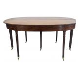 2 FEDERAL PERIOD  "D" ENDS WITH  REEDED LEGS