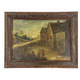 OIL / CANVAS IN THE MANNER OF DAVID TENIERS