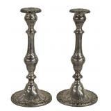 GORHAM STERLING SILVER 9 1/2" TALL CANDLESTICKS