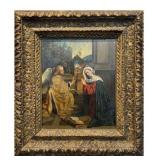 THE ARCH ANGEL GABRIEL PRESENTING VIRGIN MARY