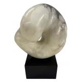 MODERN MARBLE BIOMORPHIC SCULPTURE, C. 1960