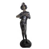 "LE CHANTEUR FLOREANTIN" BRONZE BY PAUL DUBOIS