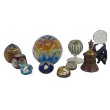 PAPERWEIGHT COLLECTION, INC. 7 1/2" MURANO GLASS,