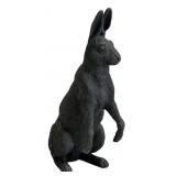ENGLISH CAST LEAD LIFE SIZE GARDEN HARE