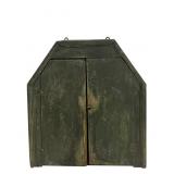 APPLE GREEN ARCHITECTURAL HANGING CUPBOARD