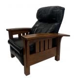 CONTEMPORARY STICKLEY MISSION OAK MORRIS CHAIR