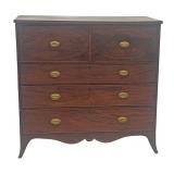 AMERICAN MAHOGANY HEPPLEWHITE BUTLERS DESK