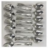12 TIFFANY ST. DUNSTON PATTERN TEASPOONS