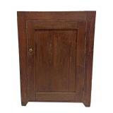 ONE DOOR CUPBOARD IN RED PAINT
