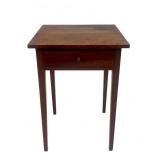 COUNTRY HEPPLEWHITE CHERRY TAPERED LEG STAND
