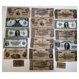 EARLY US & CONFEDERATE CURRENCY