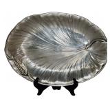 INTERNATIONAL STERLING SILVER LEAF PLATE