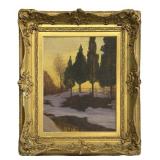 OIL / CANVAS WALTER LAUNT PALMER "TWILIGHT"