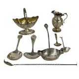 8 PC STERLING SILVER INC. TIFFANY STRAWBERRY SPOON