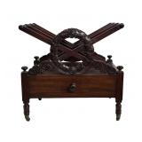 BOSTON OR NY MAHOGANY FEDERAL PERIOD CANTERBURY