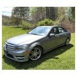 2012 MERCEDES BENZ C 300 4 MATIC WITH 155K ORIG.