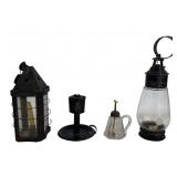 EARLY LIGHTING TO INC. ONION SKIN LANTERN, WHALE