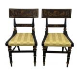 PR OF ALBANY OR BALTIMORE PAINT DEC. FANCY CHAIRS