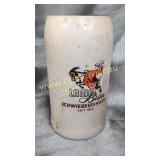 German stoneware stein 7.5in