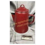 Paula Deen enamel ware percolator for stove top