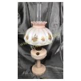 Aladdin drape pattern lamp with shade