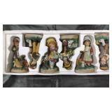 Vintage Figurine set with paperwork
