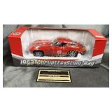 1963 sting ray State Farm die cast car