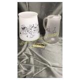 Vintage BC comic juice pitcher and cookie jar