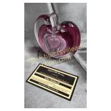 Blown glass perfumer heavy