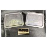 Vintage aluminum Jack Frost containers